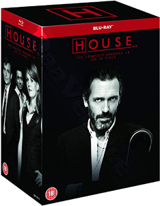 House M.D. - Complete Collection (Seasons 1-8) - 39-Disc Box Set (Blu-Ray)